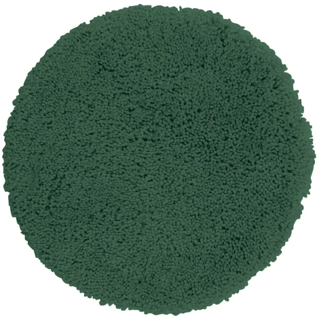 Spirella Highland badematte, Ø60 cm, mørkegrønn | 10.20849