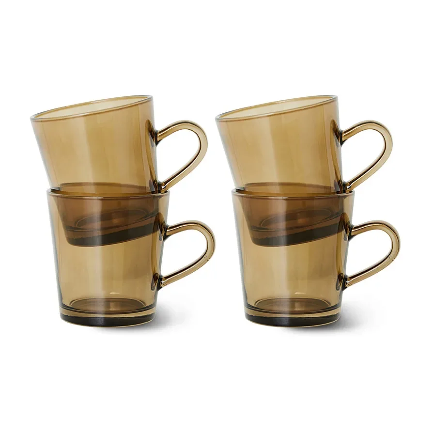 70’s glassware kaffekopp 20 cl 4-pakning v:4068375 70’s glassware kaffekopp 20 cl 4-pakning v:4068375