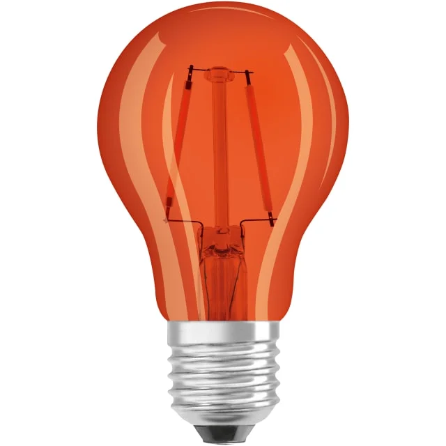 Osram Decór E27 standardpære, oransje | 4058075433960