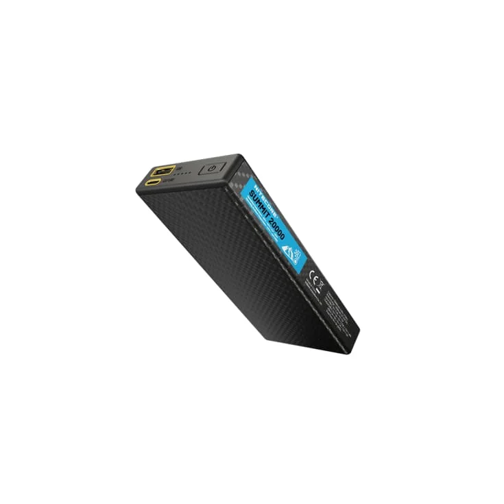 Nitecore Summit powerbank, 20 000 mAh | 14417 Nitecore Summit powerbank, 20 000 mAh | 14417