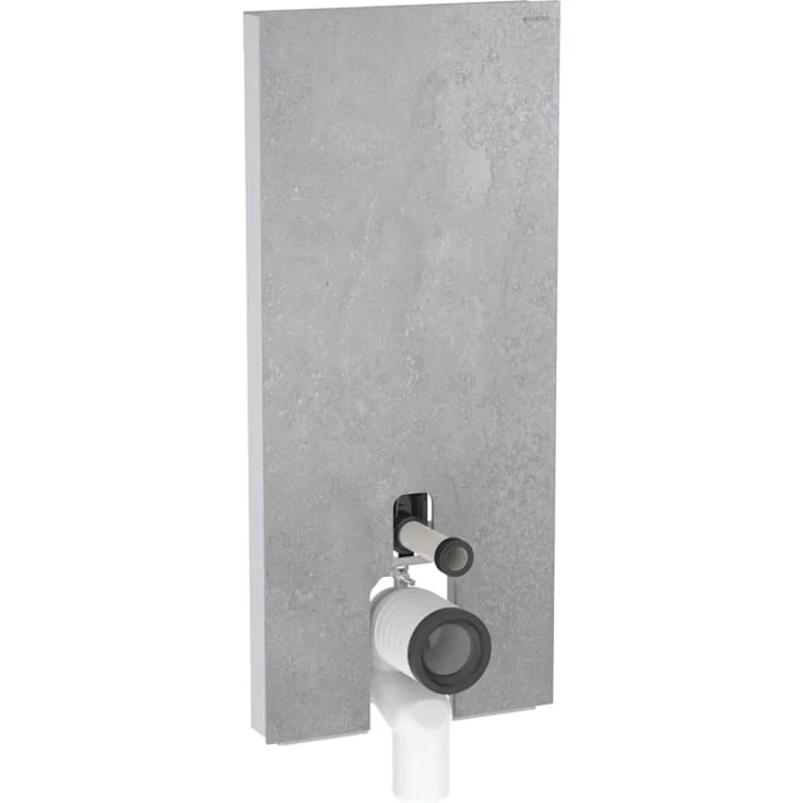 Geberit Monolith cisterne t/gulvstående toaletter, grå betong-look | 6166282