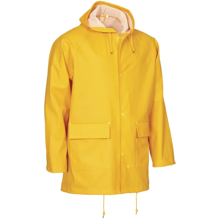 Elka Outdoor regnjakke PU/PVC, gul, str. 2XL | 306600-008_2XL Elka Outdoor regnjakke PU/PVC, gul, str. 2XL | 306600-008_2XL