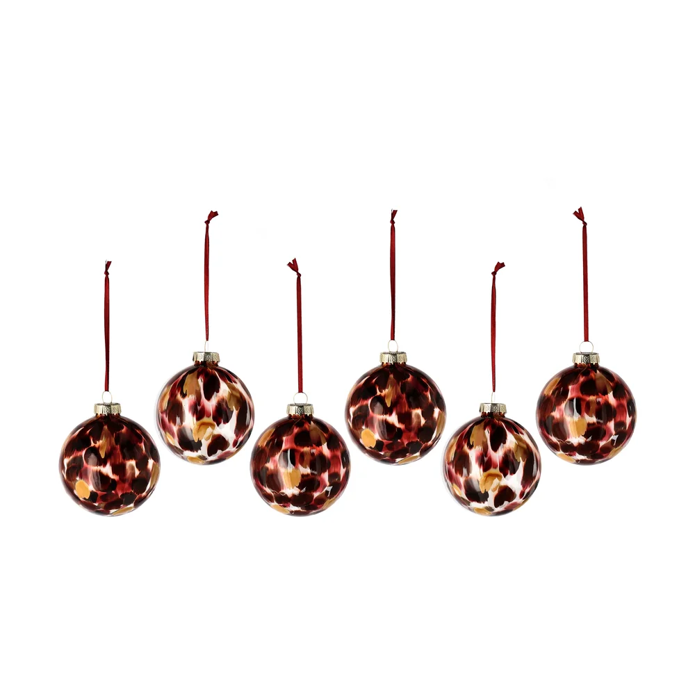 Overcast julekule Ø8 cm 6-pack v:6309839 Overcast julekule Ø8 cm 6-pack v:6309839