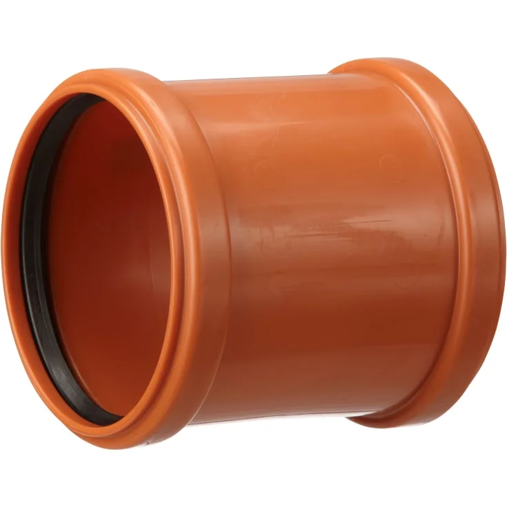 Kloakk dobbelmuffe, PP, 160 mm | 0703232300