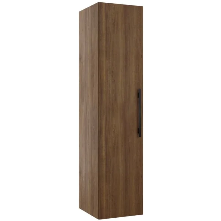 Linn Bad Ingrid Høyskap, innredning 2, 40x45,3x174 cm, venstre, mørk eik | 112804V