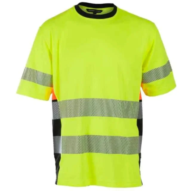 Bekken & Strøm Gjøvik T-skjorte, HiVis kl.3, unisex, str. 5XL, gul/sort | 646853 Bekken & Strøm Gjøvik T-skjorte, HiVis kl.3, unisex, str. 5XL, gul/sort | 646853