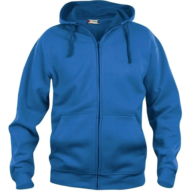Clique Basic hettegenser med glidelås, kongeblå, str. XL | 021034-55_XL