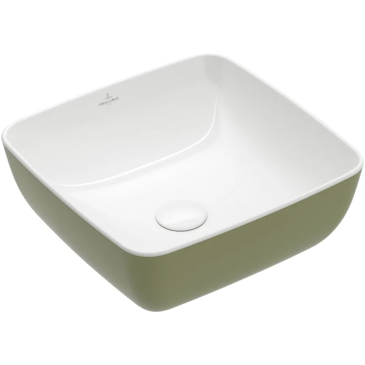 Villeroy & Boch Artis toppmontert servant, 41×41 cm, grønn | 417841BCS8 Villeroy & Boch Artis toppmontert servant, 41×41 cm, grønn | 417841BCS8