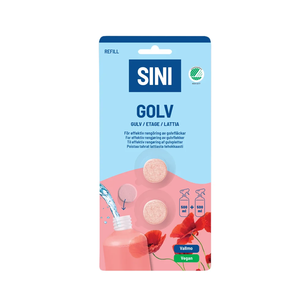Rengjøringstablett gulv 2stk v:4322078