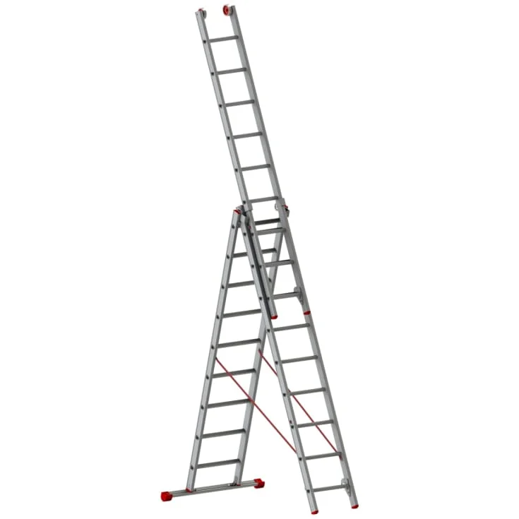 Jumbo super pro kombistige 3-delt 6,1 meter – 3×9 trinn | 41JCS309 Jumbo super pro kombistige 3-delt 6,1 meter – 3×9 trinn | 41JCS309