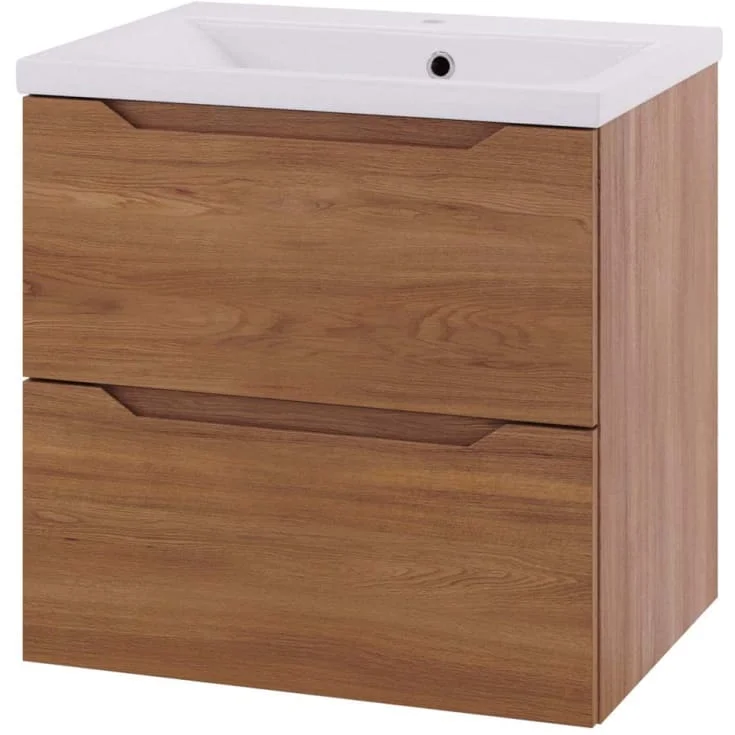 Linn Bad Emma servantskap, 2 Skuffer, 60x45,7x57 cm, eik | 130506