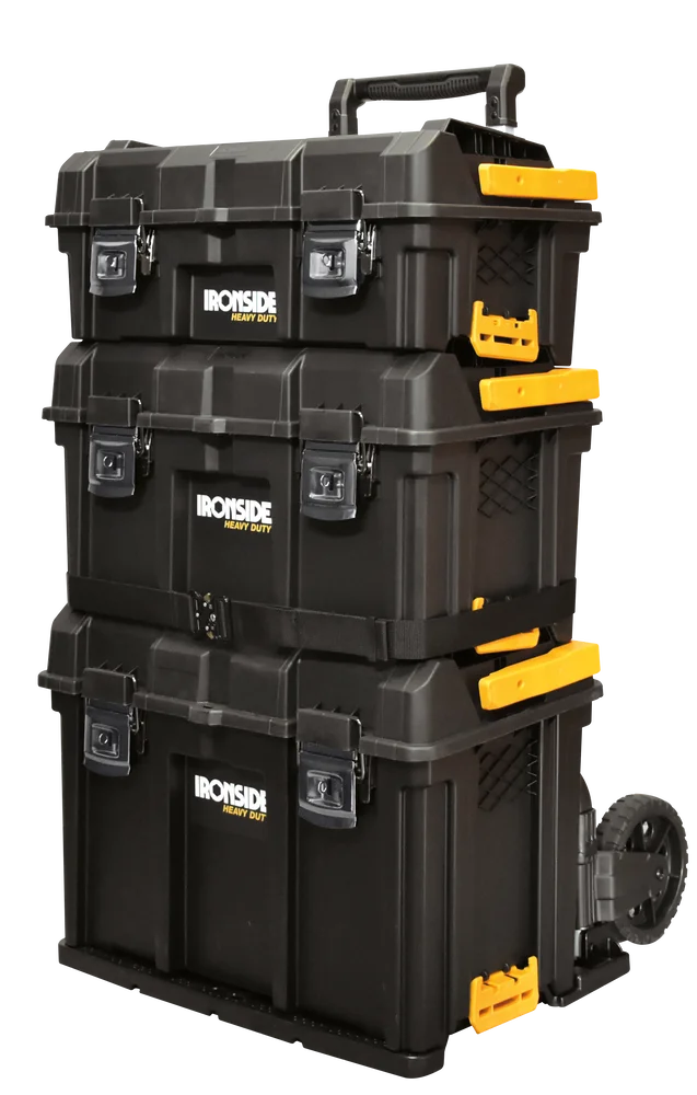 Verktøykassesett Packout 3stk med transporttralle v:3184937