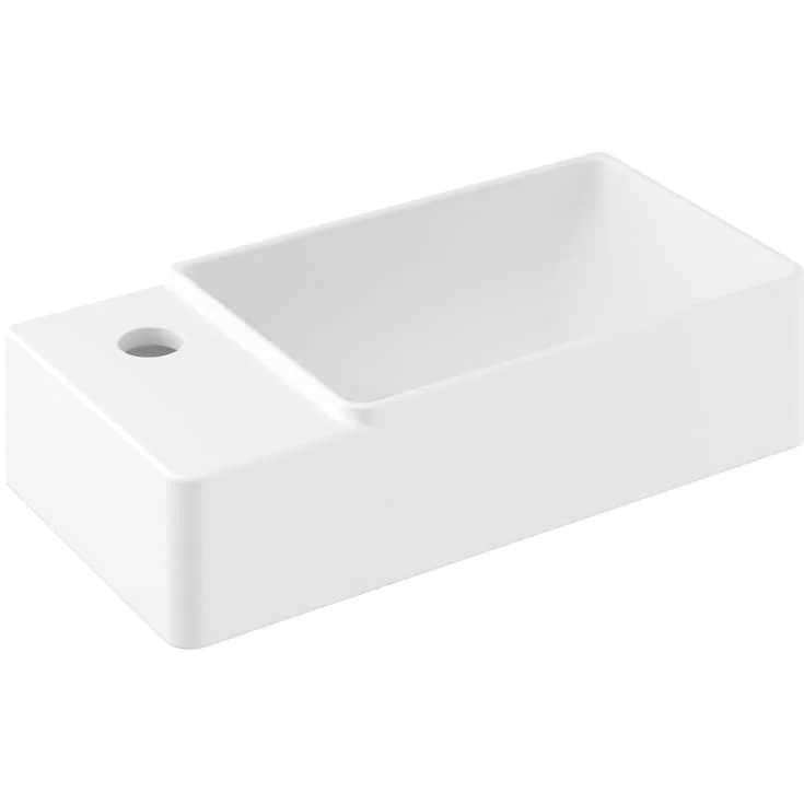 Cosmic Fancy servant, 40×20 cm, matt hvit | WJC747L0601500 Cosmic Fancy servant, 40×20 cm, matt hvit | WJC747L0601500