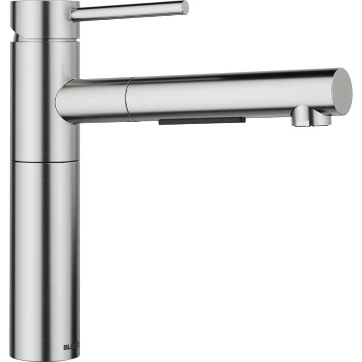 Blanco Alta-S II kjøkkenarmatur, uttrekkbar tut, stål pvd | BC-527544