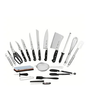 Century kniv- og redskapssett 20 deler svart v:4863710 Century kniv- og redskapssett 20 deler svart v:4863710