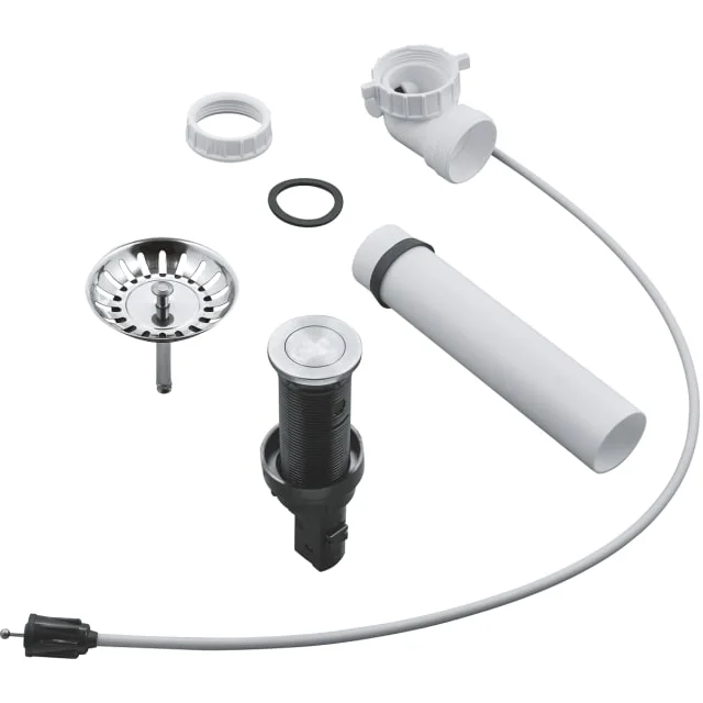 Grohe avløpssett, Ø35 mm, rustfritt stål | 40986SD0 Grohe avløpssett, Ø35 mm, rustfritt stål | 40986SD0