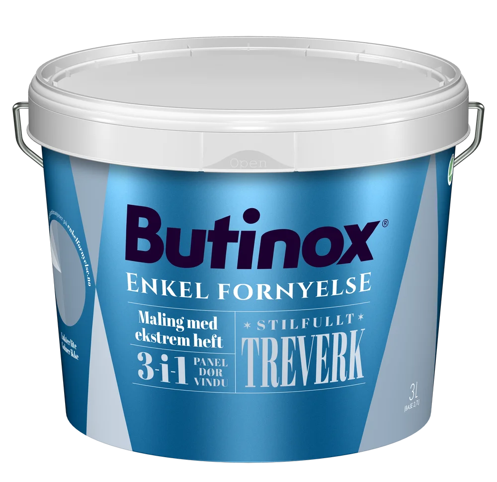 Stilfullt treverk 15 hvit base 2.7l v:4476715 Stilfullt treverk 15 hvit base 2.7l v:4476715