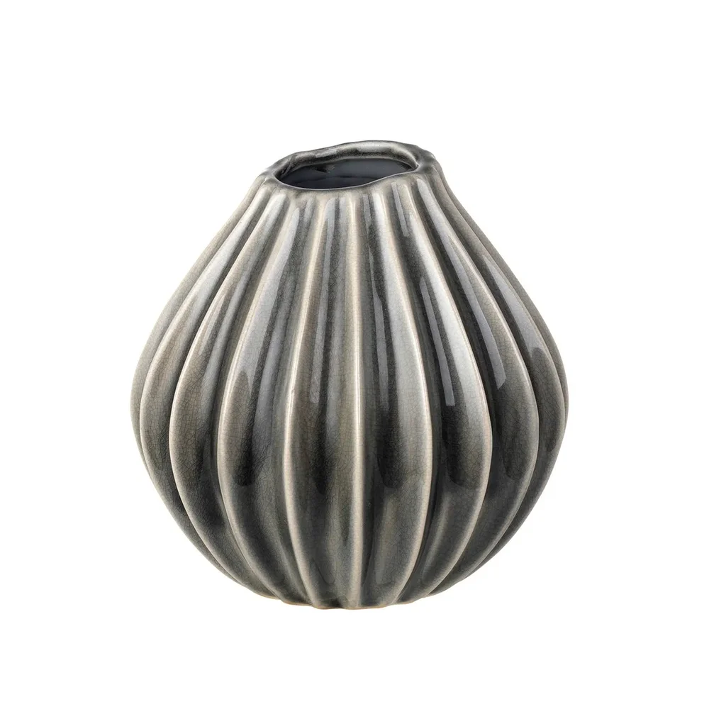 Wide vase smoked pearl v:8149750 Wide vase smoked pearl v:8149750