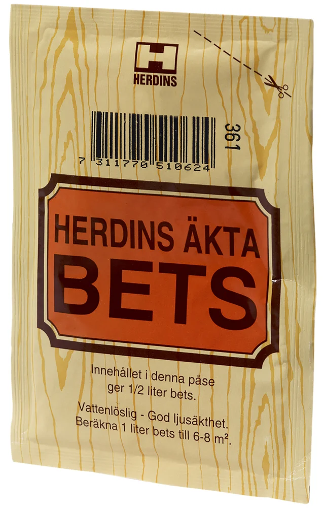 Beispulver vannbasert 10g lys eik herdins ekte beis v:8417221