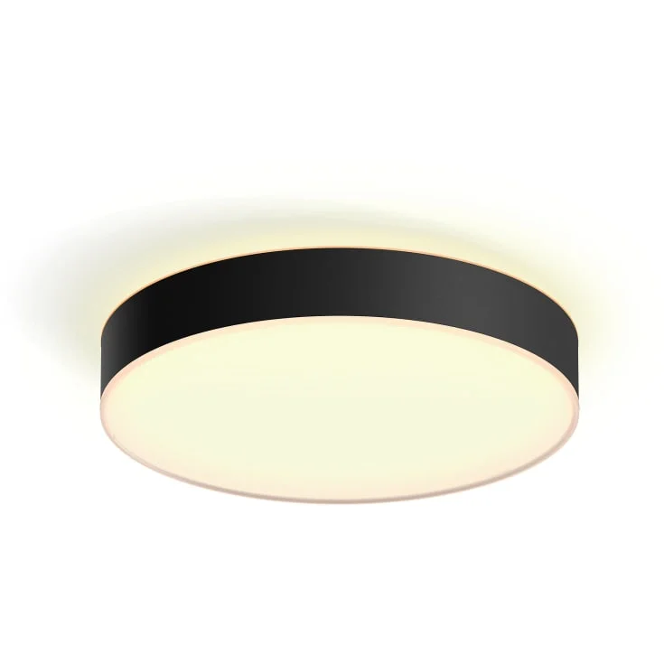 Philips Hue Enrave plafond, sort, Ø42 cm | 915005996901