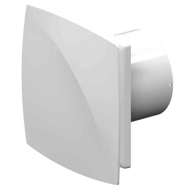 Duka Pro 90 baderomsvifte, Ø100 mm, hvit | 380920 Duka Pro 90 baderomsvifte, Ø100 mm, hvit | 380920