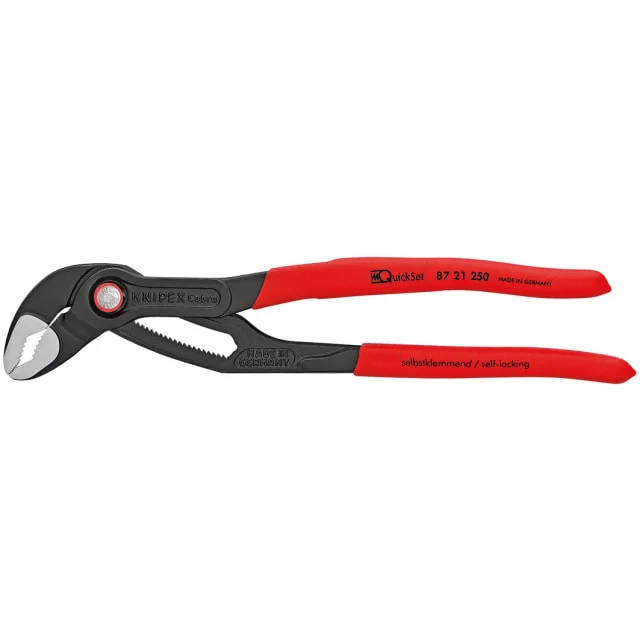 Knipex Cobra Quickset vannpumpetang, fosfatert | 421614