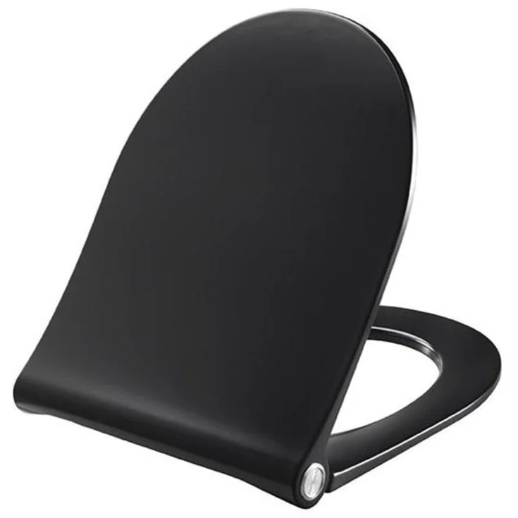 Pressalit Sway D2 toalettsete, soft close, avtagbar, sort | 6190163