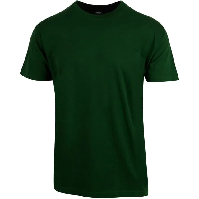 YOU Classic t-skjorte, flaskegrønn, str. L | 1500-480_L