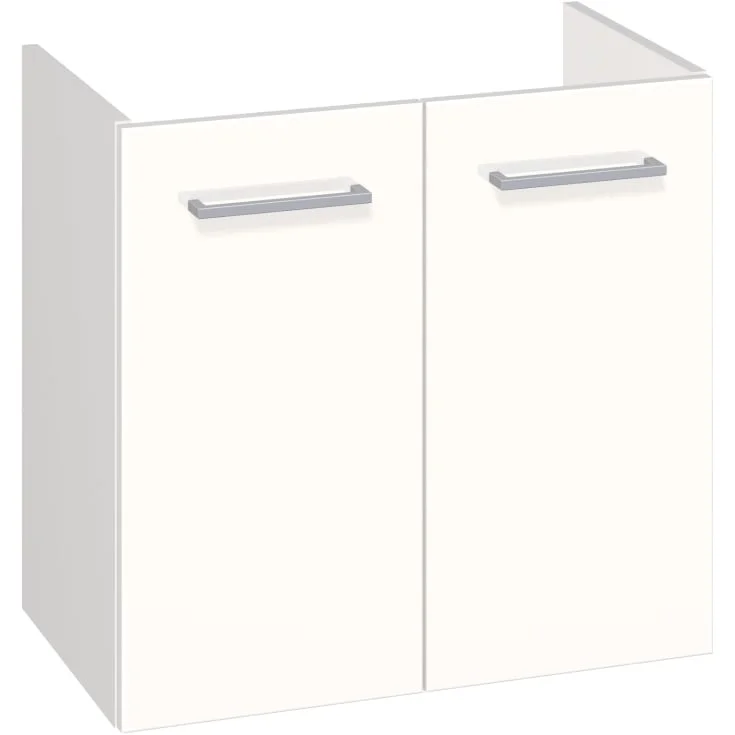 Dansani Mido+ servantskap, 60x35 cm, hvit | P02-1012
