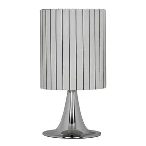 Bordlampe Tulip 50×26 cm sølv v:7218087 Bordlampe Tulip 50×26 cm sølv v:7218087