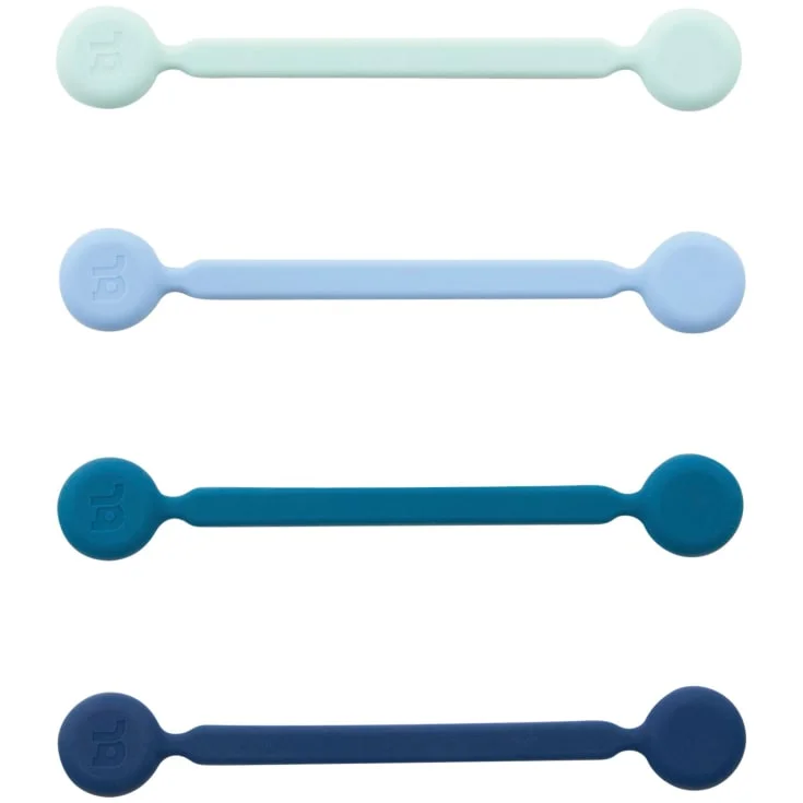Bluelounge Magwrap ledningeholder, magnet, lille, 3 stk. | BLUMW4-BAST Bluelounge Magwrap ledningeholder, magnet, lille, 3 stk. | BLUMW4-BAST