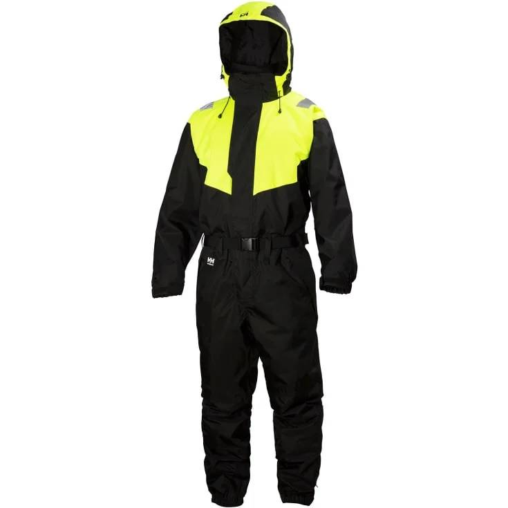 Helly Hansen Leknes termodress, sort/gul, str. C62 | 71613-993_C62