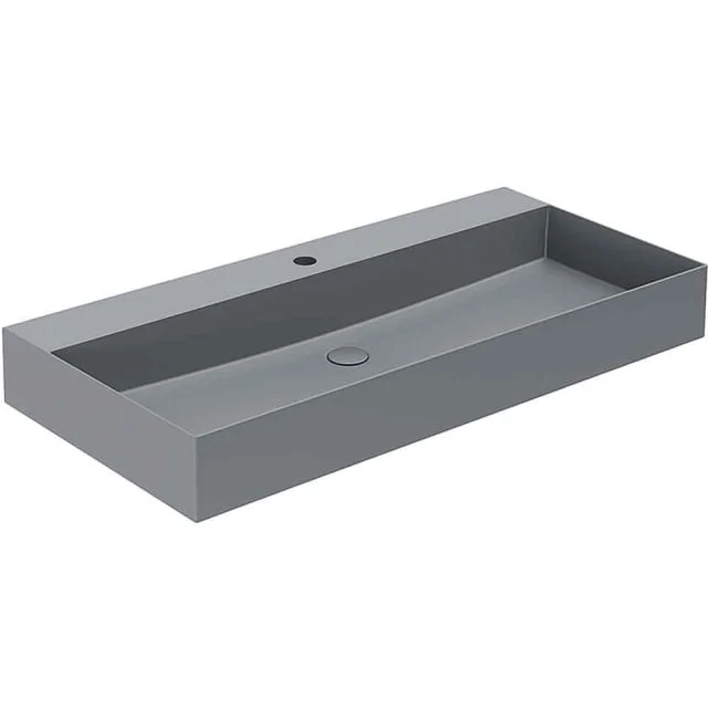 Lavabo Elegance SQ 102 servant, 102x40 cm, matt antrasitt | 121037191