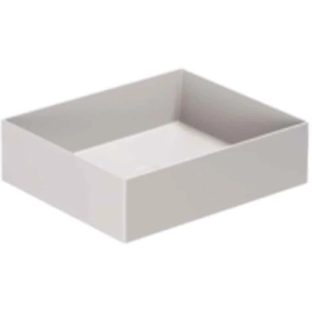 Lavabo Elegance SQ 45 servant, 45x38 cm, matt grå | 121037003