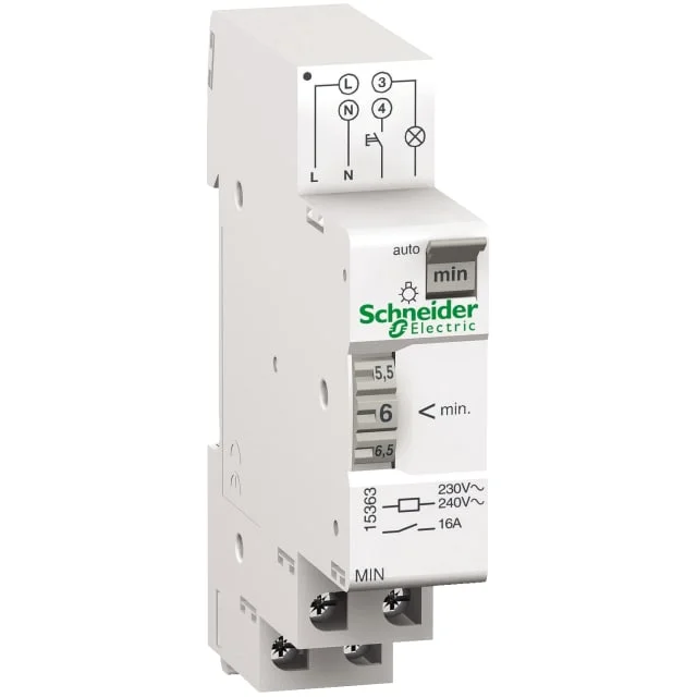 Schneider Electric Acti9 trappeautomat, 1–7 min, 230V, 16A | 1481140