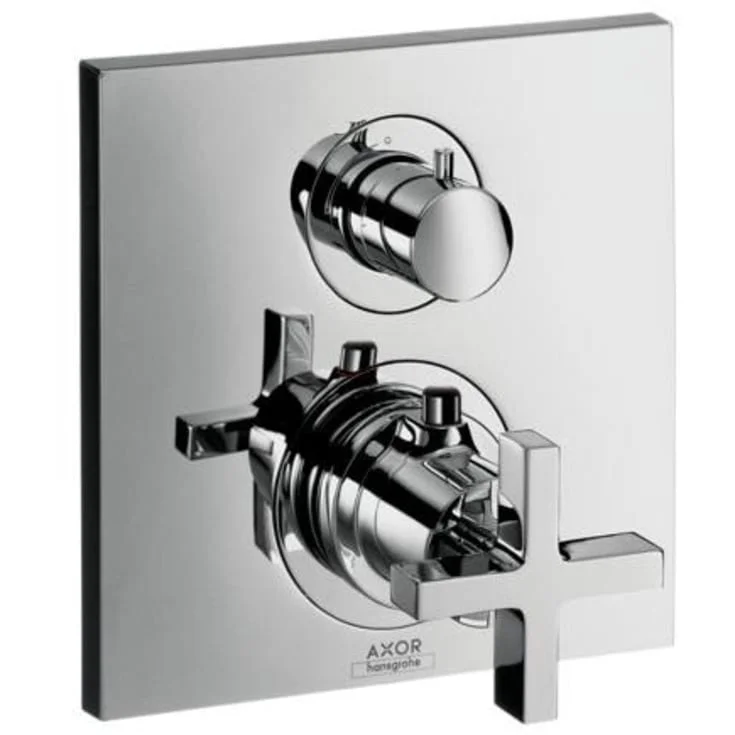 Axor Citterio Termostat, med 2 utløp, for innbygging, krom | 39725000