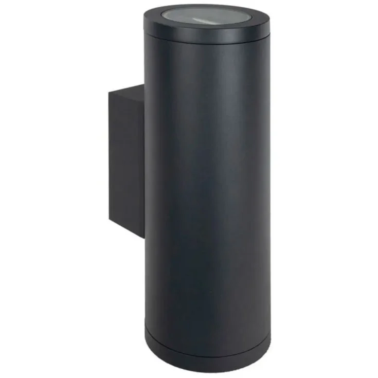 Norlys Lysfjord 6403 vegglampe, 26,5W, 3000K, DALI2 IP65, grafitt | 3104184