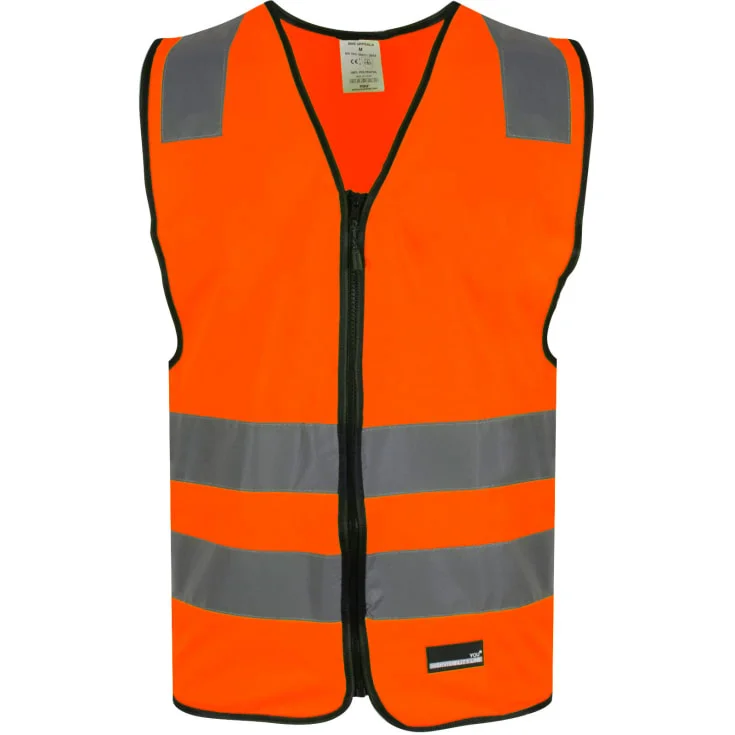 YOU Uppsala refleksvest, hi-vis oransje, str. S | 9045-680_S