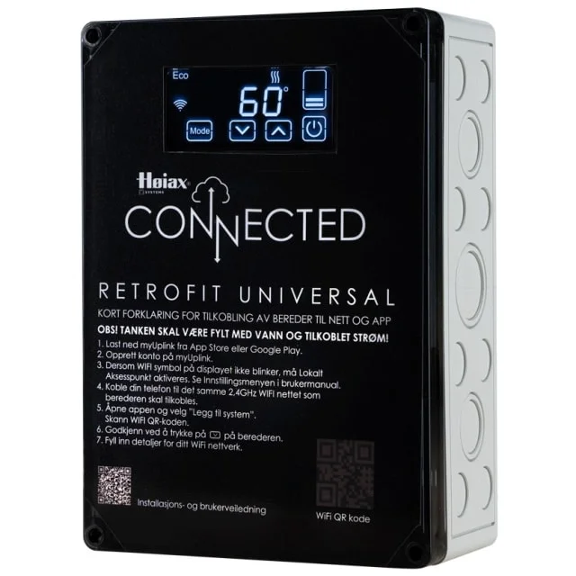 Høiax CONNECTED RetroFit Universal, uten varmeelement | 8025047 Høiax CONNECTED RetroFit Universal, uten varmeelement | 8025047