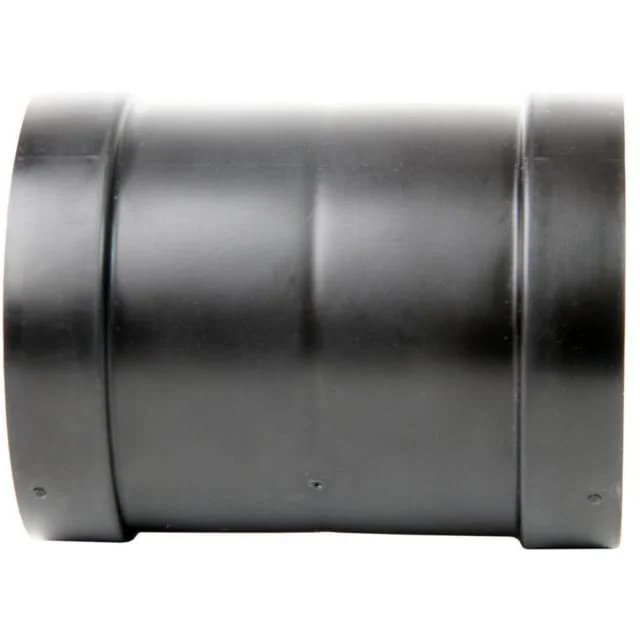 Smartline 75 mm PP dobbeltmuffe, sort | 2207059