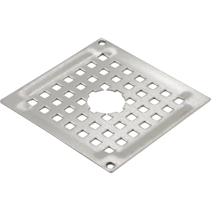 Blücher Domestic-150 avløpsrist, 140×140 mm, rustfritt stål | 610.155.441 A