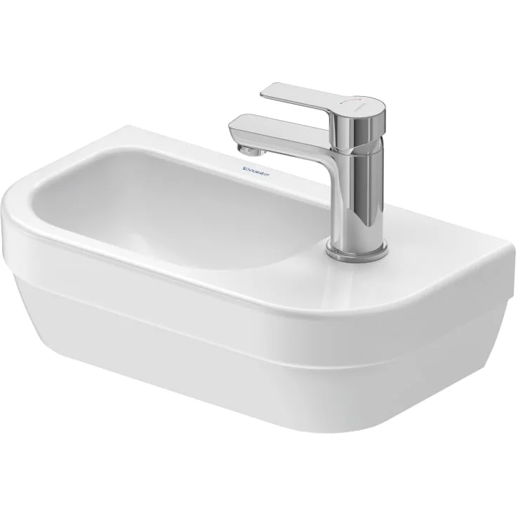 Duravit D-Code servant, 40×22 cm, høyre, hvit | 07494000412