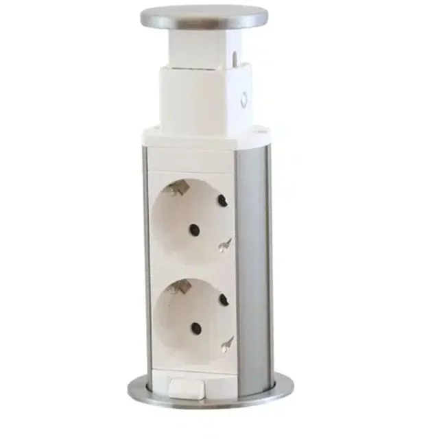 E-Line pop-up grenuttak med 2 uttak, schuko | 8532203 E-Line pop-up grenuttak med 2 uttak, schuko | 8532203