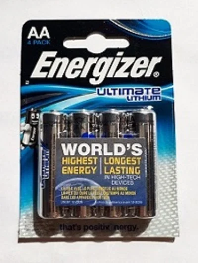 Batteri lithium L91 AA 4stk v:2640606