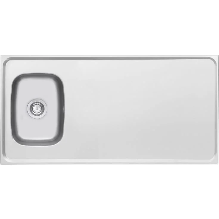 Contura Classic F 1200 stålbord, 120x61 cm, rustfritt stål | 82020006