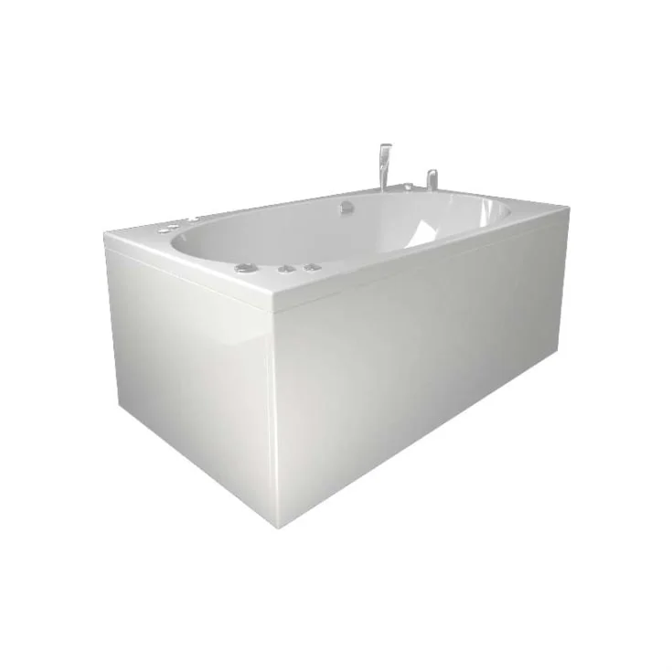 Westerbergs Norden 160 Comfort Superior soft boblebad, 1570x900 mm, akryl, hvit | 20082343-00