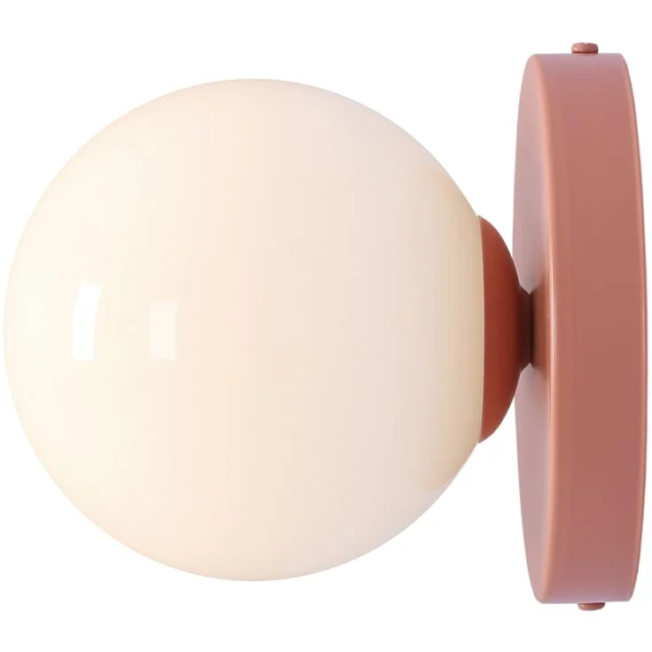 Aldex Ball 2 vegglampe, korall | AL1126C11-S Aldex Ball 2 vegglampe, korall | AL1126C11-S