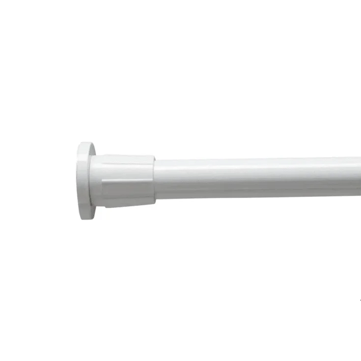 Hefe dusjforhengstang, 110-183 cm, hvit | AD101022