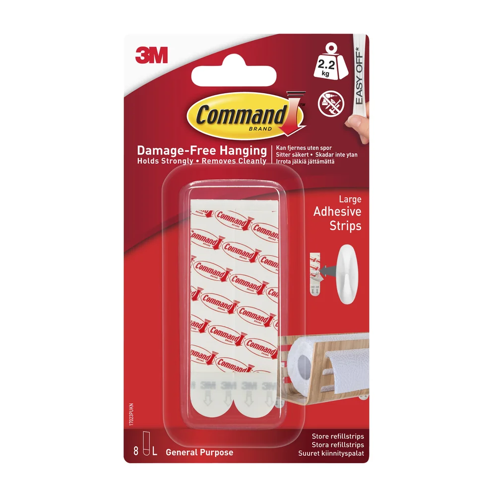Opphengsstrips refill 44kg 10stk v:4526765 Opphengsstrips refill 44kg 10stk v:4526765