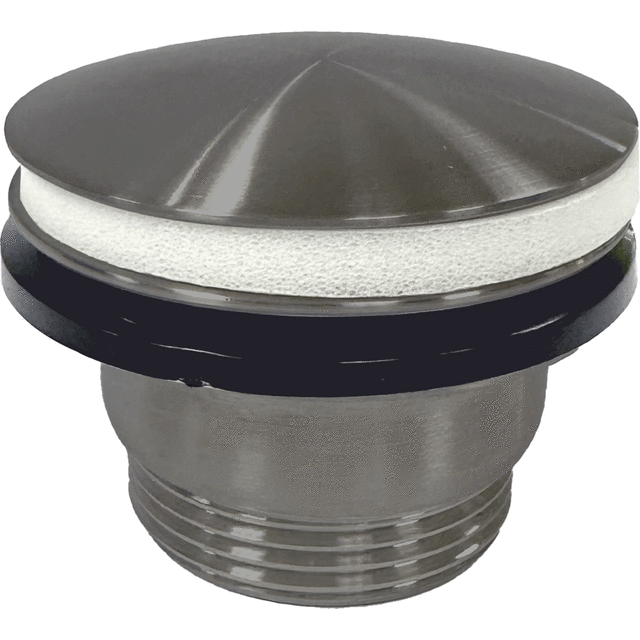 Lavabo Luna RS Universal bunnventil, push-open, antrasitt | 57006